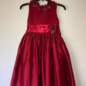 Red Dress - Little Miss / Sz 8, Sz 14